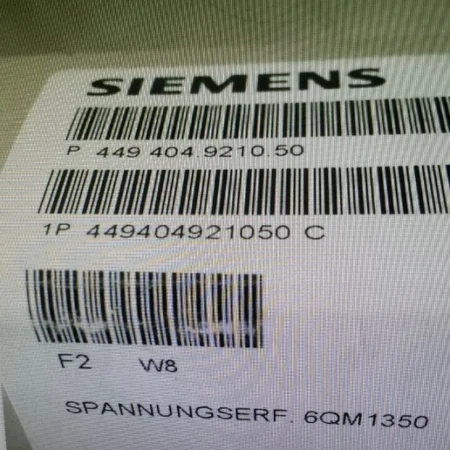 6QM1350 SIEMENS Voltage Monitoring Module - Ensure Stability