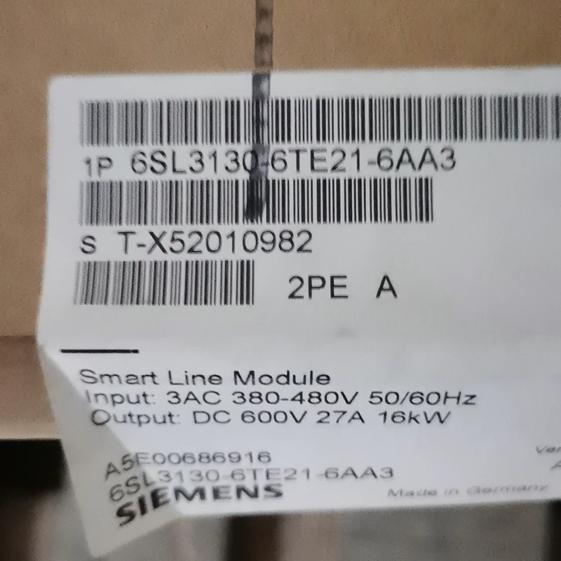 Siemens 6SL3130-6TE21-6AA3 - High-Quality Driver 1 Siemens 6SL3130-6TE21-6AA3 - High-Quality Driver