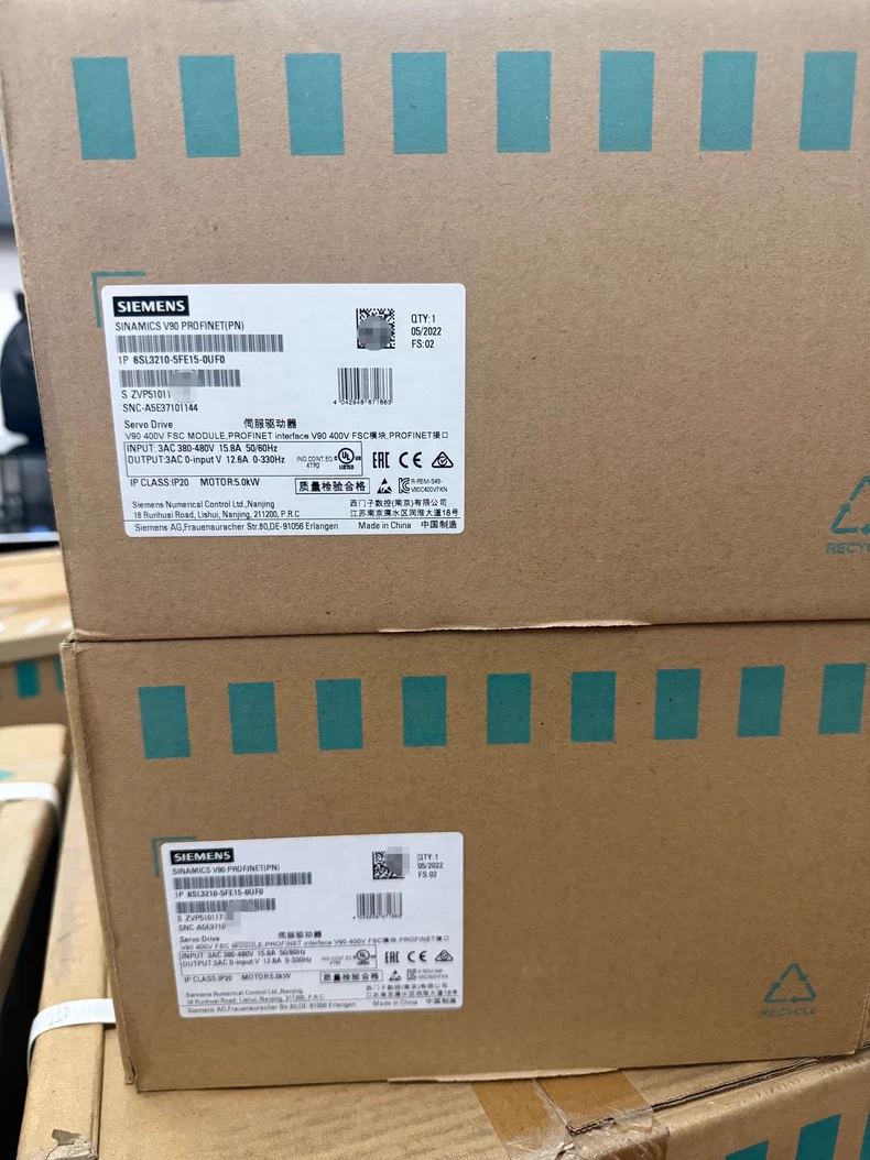 SIEMENS Servo Drive 6SL3210-5FE15-0UF0 - High Performance 1 6SL3210-5FE15-0UF0