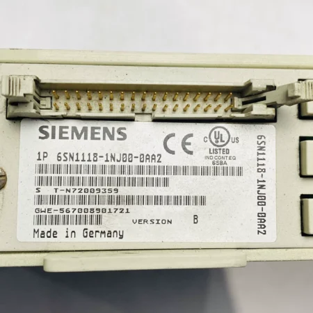 SIEMENS 6SN1123-1AA00-0AA1 Power Supply - Industrial Grade Unit