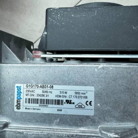 ebmpapst Infrared Blower Model G1G170-AB31-08 for HVAC