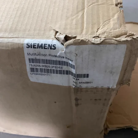 Siemens Multi-function Protection Relay Model 7SJ6355-5EB20-3FE0/EE