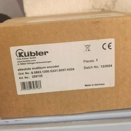 Kbler Encoder 8.5863.1200.G321.S057.K024 - Precision Motion Control