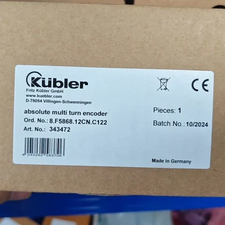 Kubler Absolute Encoder 8.F5868.12CN.C122 - Multi-turn Accuracy