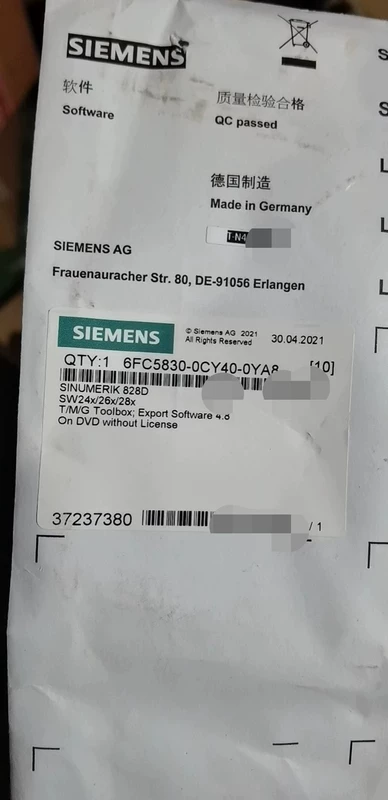 SIEMENS 6FC5830-0CY40-0AY8 for Efficient CNC Operations 1 SIEMENS 6FC5830-0CY40-0AY8 for Efficient CNC Operations