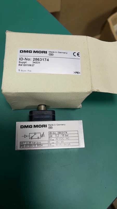 DMG MORI Pneumatic Component 2863174 - Reliable Industrial Use 1 DMG MORI Pneumatic Component 2863174 - Reliable Industrial Use