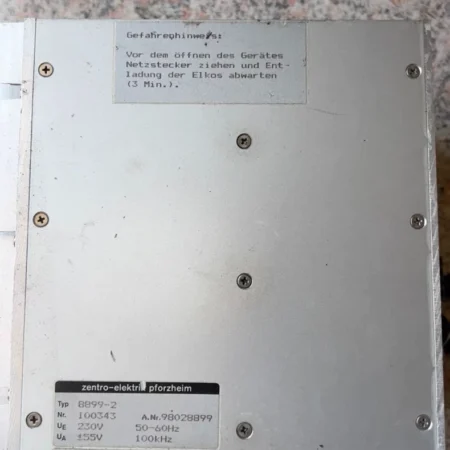 ZENTRO 8899-2 - High-Quality Power Supply Unit