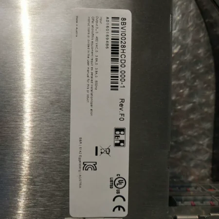 B&R Servo Driver - Model 8BVI0028HCD0.000-1