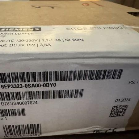 Siemens 6EP3323-0SA00-0BY0 Power Supply Reliable Energy Source