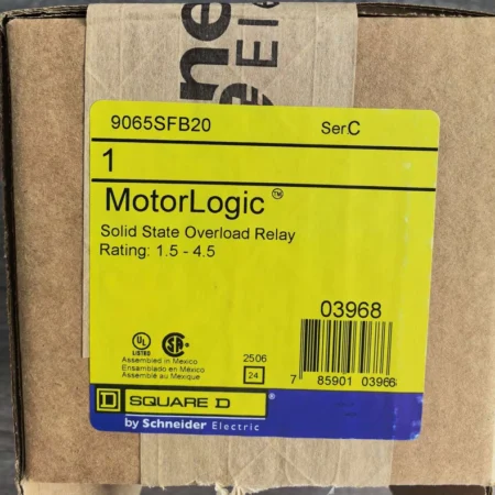 Solid State Overload Relay 9065SFB20 Square D for Systems