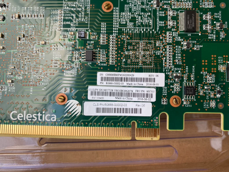 IBM R0668-G0002-03 Accelerator Card - Enhanced Speed 1 IBM R0668-G0002-03 Accelerator Card - Enhanced Speed