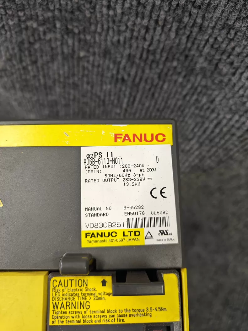 Fanuc Power Supply Module A06B-6110-H011 High Reliability 1 Fanuc Power Supply Module A06B-6110-H011 High Reliability