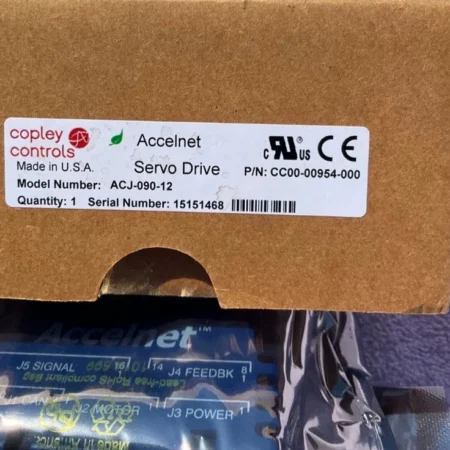 Copley High-Speed Digital Servo Drive Model ACJ-090-12
