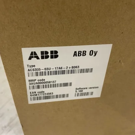 ABB ACS355-03U-17A6-2+B063 - Advanced Frequency Converter