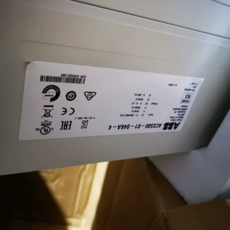 ABB ACS580-01-046A-4 Industrial Inverter Drive Controller