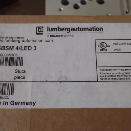 Lumberg ASBSM 4/LED 3 Module for Automation Systems
