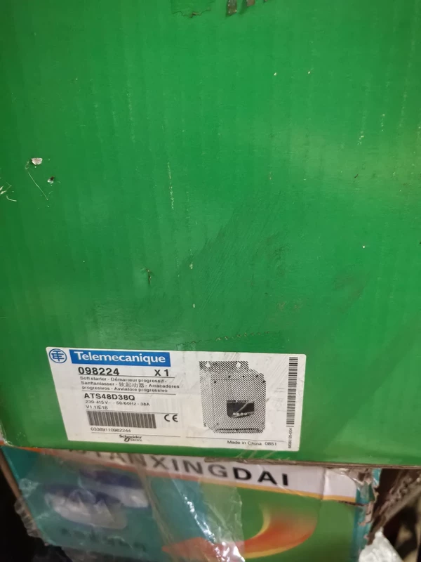 Schneider Soft Starter ATS48D38Q 098224 for Motors 1 Schneider Soft Starter ATS48D38Q 098224 for Motors