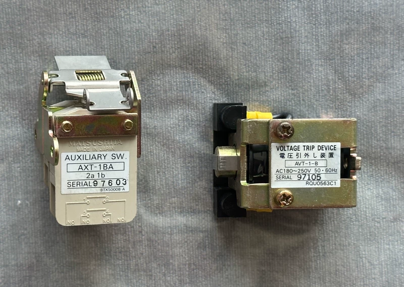 Terasaki Shunt Trip Device AVT-1-B Circuit Protection Unit 1 Terasaki Shunt Trip Device AVT-1-B Circuit Protection Unit