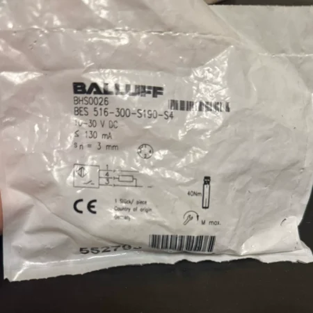 BALLUFF Proximity Switch BES 516-300-S190-S4 - Reliable Sensor