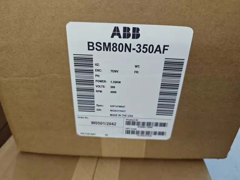 ABB BSM80N-350AF Servo Motor - High Performance Drive 1 ABB BSM80N-350AF Servo Motor - High Performance Drive