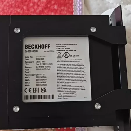 BECKHOFF C6030-0070 PC: Robust Industrial Automation Solution