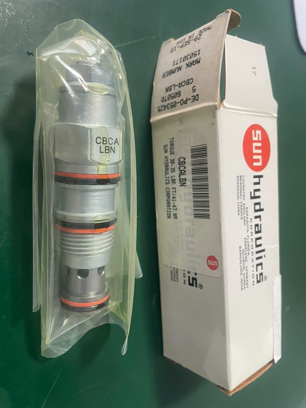 SUN Cartridge Check Valve CBCA-LBN - Reliable Hydraulic Control 1 SUN Cartridge Check Valve CBCA-LBN - Reliable Hydraulic Control
