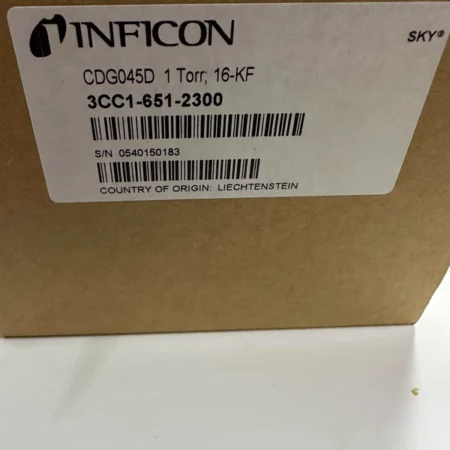 INFICON 3CC1-651-2300 Vacuum Gauge High Precision Sensor