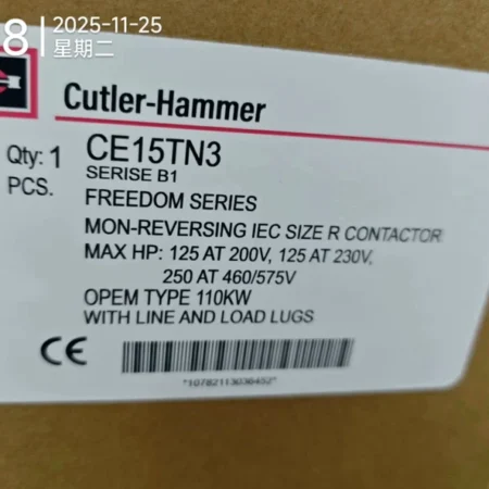 Cutler-Hammer CE15TN3 - High-Quality Electrical Contactor