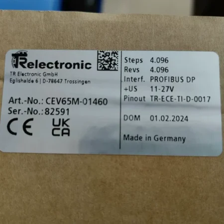 TR Motion Control Encoder CEV65M-01460 for Machinery