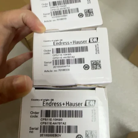 Endress+Hauser CPS11E-10K6/0 pH Electrode Sensor