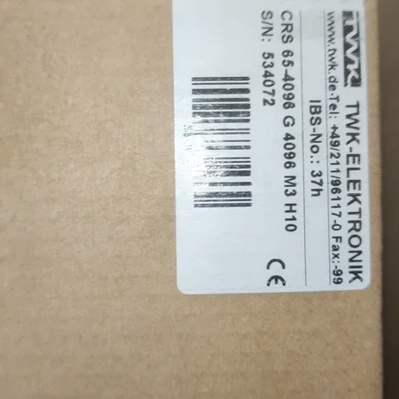 TWK CRS 65-4096 G 4096 M3 H10 Encoder for Precision Control