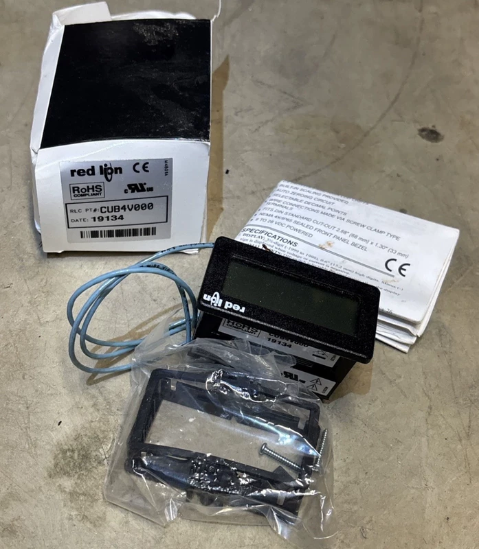 Accurate Red Lion CUB4V000 Micro DC Voltmeter Solution 1 Accurate Red Lion CUB4V000 Micro DC Voltmeter Solution