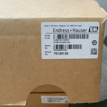 Endress+Hauser CUS51D-AAC1A3 Turbidity Sensor - Liquid Clarity