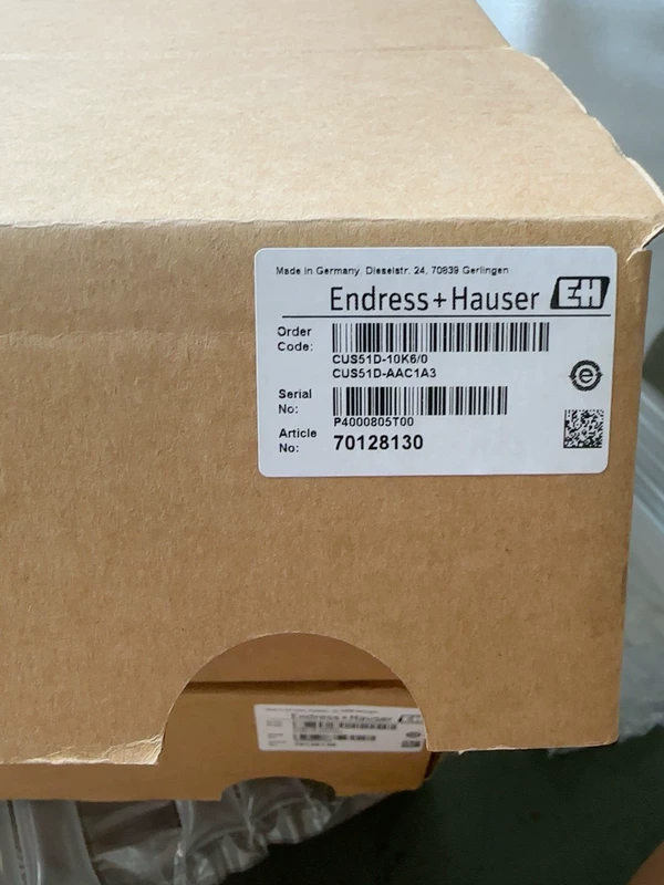 Endress+Hauser CUS51D-AAC1A3 Turbidity Sensor - Liquid Clarity 1 Endress+Hauser CUS51D-AAC1A3 Turbidity Sensor - Liquid Clarity
