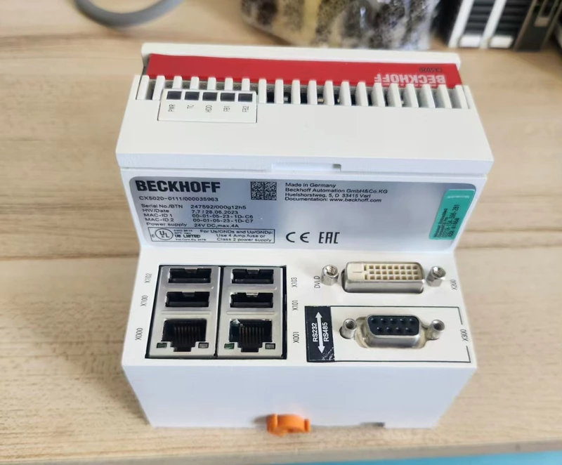 BECKHOFF CX5020-0111 Embedded Controller Industrial Use 1 BECKHOFF CX5020-0111 Embedded Controller Industrial Use