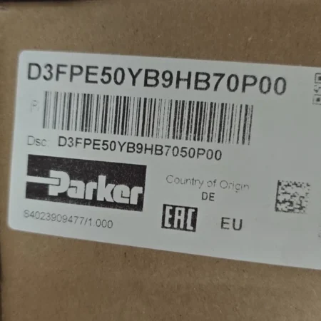 Parker D3FPE50YB9HB70P00 - Industrial Proportional Valve