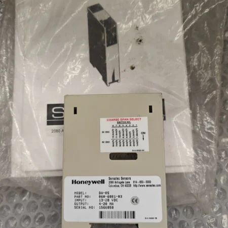 Honeywell Vibration Sensor Signal Amplifier DA-05 Precision Tool
