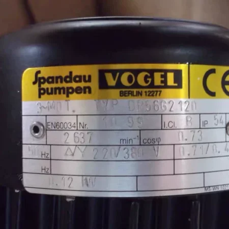 VOGEL Multi-Head Pump DB56G2120 - High Efficiency Model