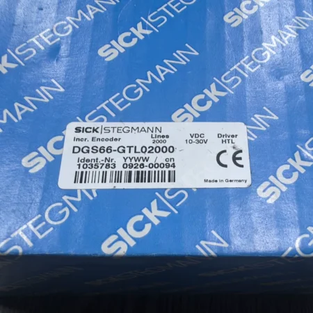 SICK Incremental Encoder DGS66-GTL02000 - Industrial Grade