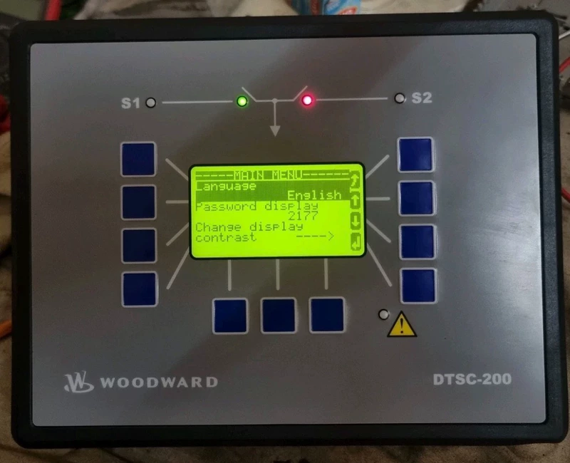 WOODWARD DTSC-200 Transfer Switch - Safe Operation 1 WOODWARD DTSC-200 Transfer Switch - Safe Operation