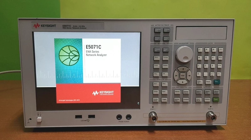 KEYSIGHT TECHNOLOGIES E5071C Network Analyzer for Accurate Data 1 KEYSIGHT TECHNOLOGIES E5071C Network Analyzer for Accurate Data
