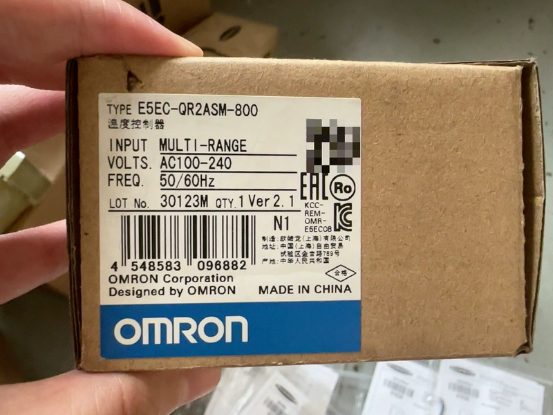 Omron Temperature Controller E5EC-QR2ASM-800 - Precise Temp Control 1 Omron Temperature Controller E5EC-QR2ASM-800 - Precise Temp Control