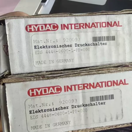 HYDAC Pressure Sensor EDS 4448-0600-1-PP-000 High Accuracy