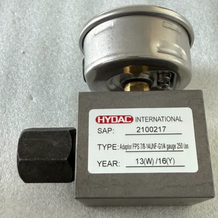 HYDAC 250SAP Pressure Gauge - Model FPS 7/8-14UNF-G1/4