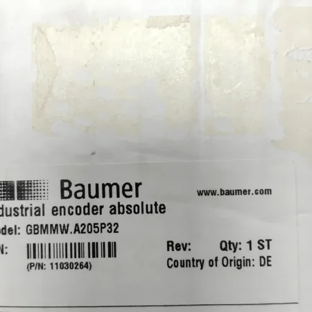 Baumer Encoder GBMMW.A205P32 High Precision Industrial Sensor