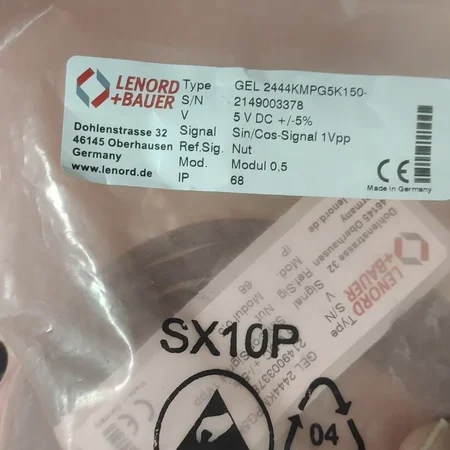 LENORD+BAUER Encoder Model GEL2444KMPG5K150 Industrial Grade
