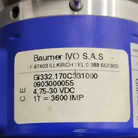 Baumer Rotary Encoder GI332.170C331000 for Accurate Motion