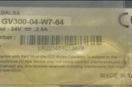 Teledyne Dalsa Vision Controller GV300-04-W7-64 - Precision Control