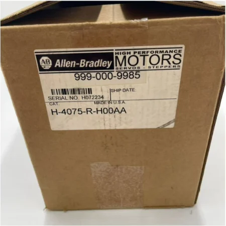 Allen-Bradley Servo Motor H-4075-R-H00AA High Performance