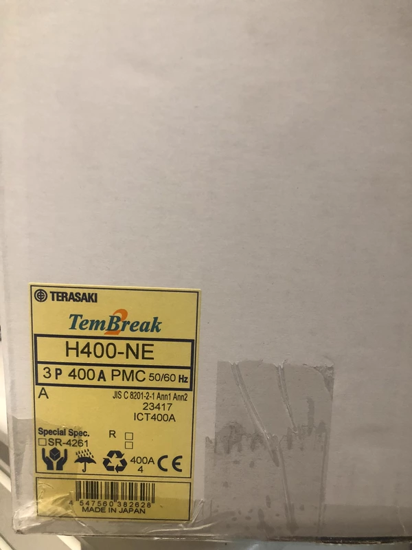 TERASAKI Circuit Breaker H400-NE - Reliable Power Protection 1 TERASAKI Circuit Breaker H400-NE - Reliable Power Protection